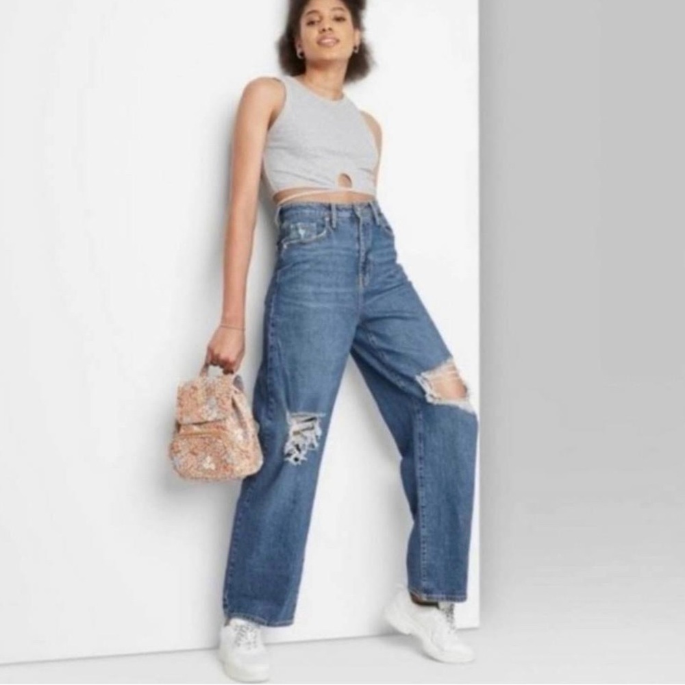 Wild Fable Highest Rise Baggy Jean 8/29 NWT - Picture 7 of 8